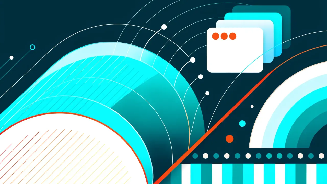 Abstract illustration representing News
